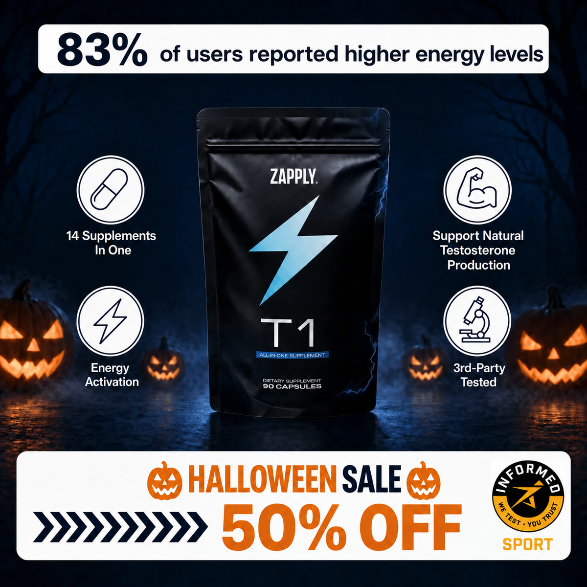 Zapply T1 (Testo Charge)